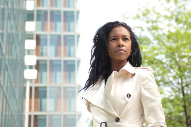 istock Beautiful mixed race woman outside 1080411216