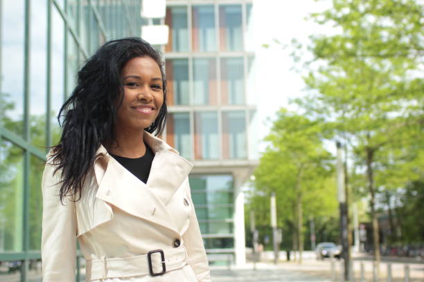 istock Beautiful mixed race woman outside 1080411228