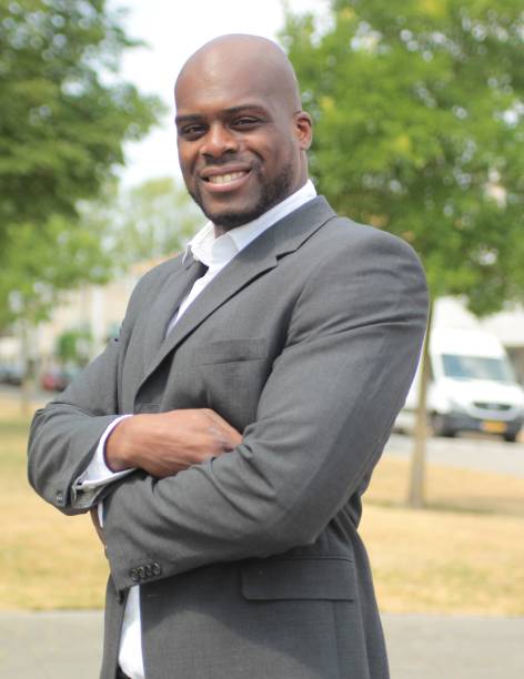 istock Beautiful black man outside 1080417426