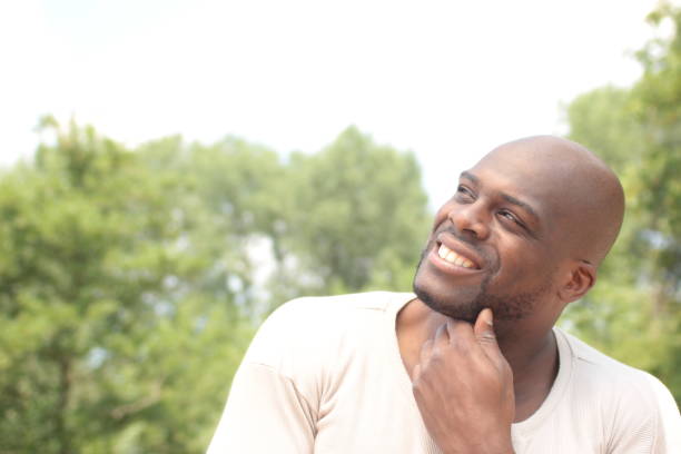 istock Beautiful black man outside 1080417442