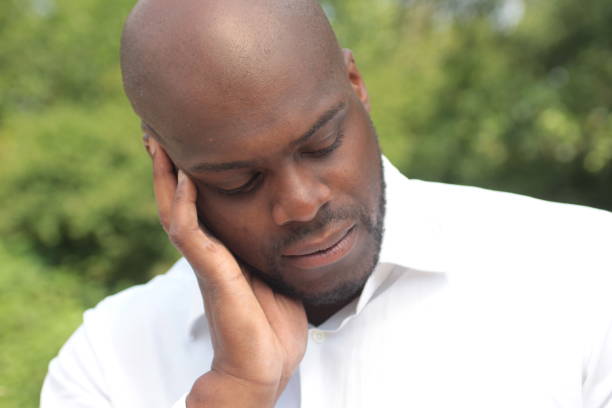 istock Beautiful black man outside 1080417512