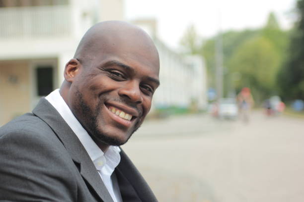 istock Beautiful black man outside 1080417578