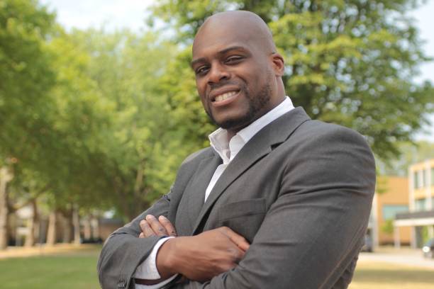 istock Beautiful black man outside 1080418668