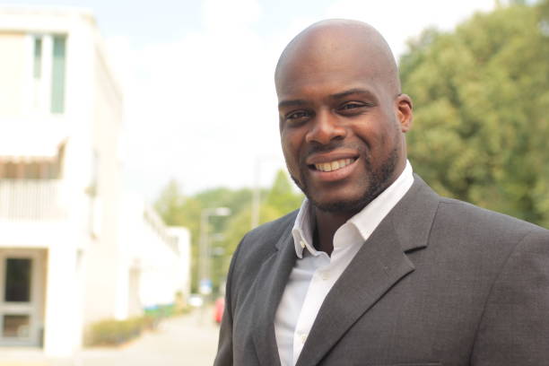 istock Beautiful black man outside 1080418686