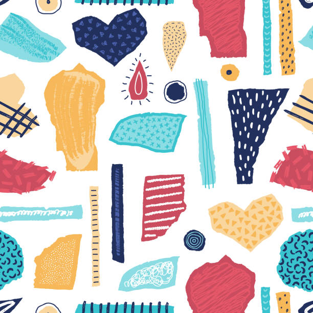 Textured Ribbed Paper Colourfull 250+ Ribbed Paper Textures Stock Illustrations, Royalty-Free Vector ...