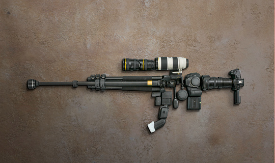 Camera assault rifle