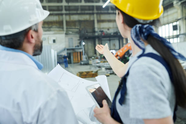 istock Renovation Inspection at Plant 1080450262
