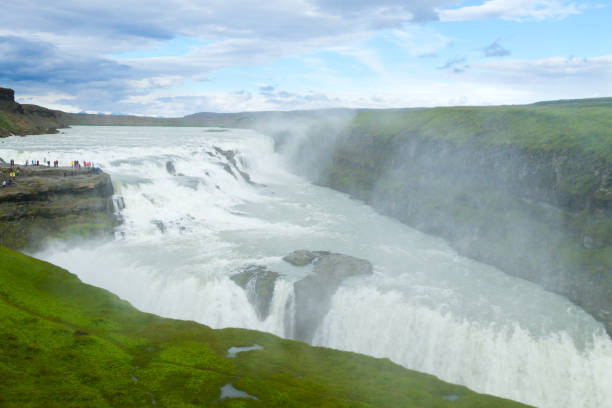 istock Gullfoss falls in summer season view, Iceland 1080451566