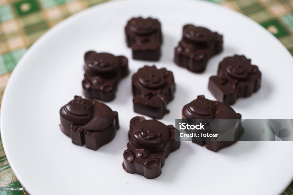 Chocolate Candies In The Form Of Baby Animals Home Made Stock Photo -  Download Image Now - iStock