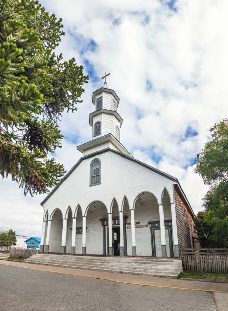 istock Dalcahue Church - Chiloe Island, Chile 1080479062