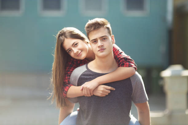 istock Two beautiful teenagers 1080494122