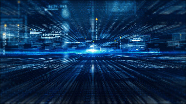 istock Hi-Tech digital display holographic information abstract background 1080496050