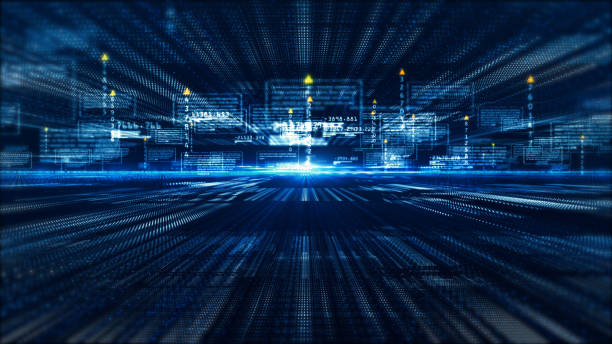 istock Hi-Tech digital display holographic information abstract background 1080496098