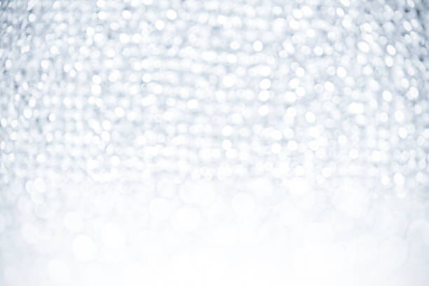 istock Abstract silver white lights glister bokeh background concept copy space shiny blurred lights ,Christmas Background 1080507724