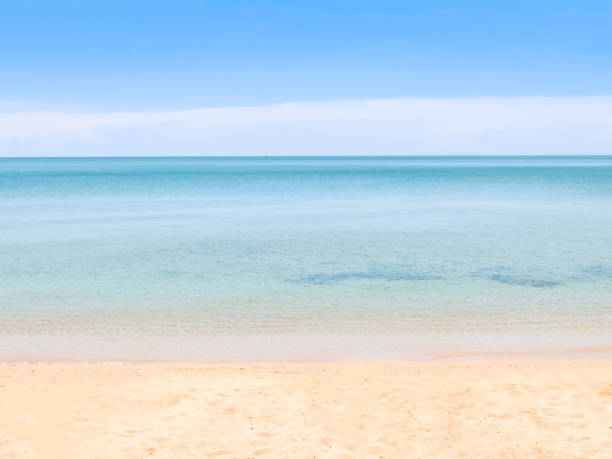 istock Seascape pastel tone with copy space 1080509944
