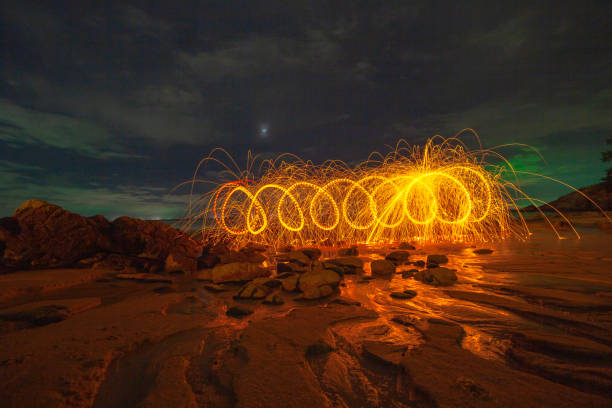 istock steel wool art firework on the beach 1080523234