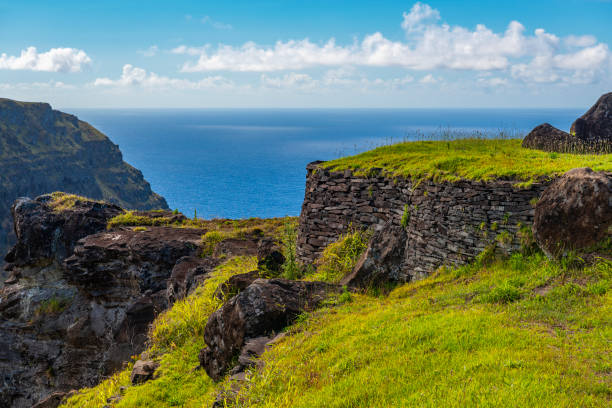 istock Orongo Ceremonial Center, Rapa Nui 1080530228