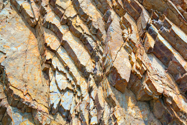 istock Colorful patterned texture of stone for background. 1080568108