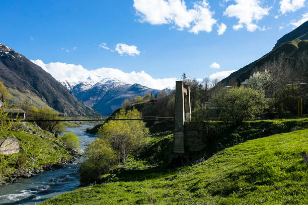 picture of mount kazbeg, in Caucasus mountain, kazbegi Georgia