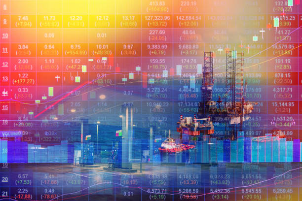 istock Stock market chart 1080637990