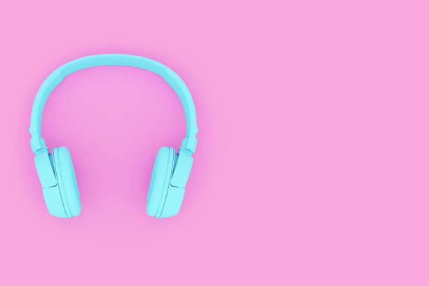 istock Modern Headphones two tone color. 1080657660