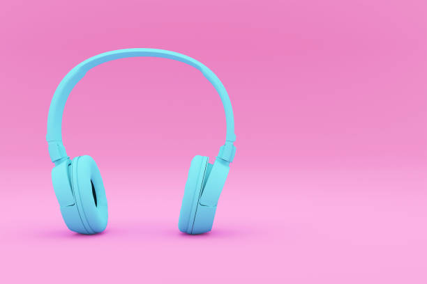 istock Modern Headphones two tone color. 1080657678