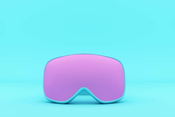 istock Winter Goggles two tone color. 1080657684