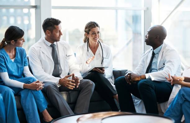 istock Talking about their patients' health 1080664270
