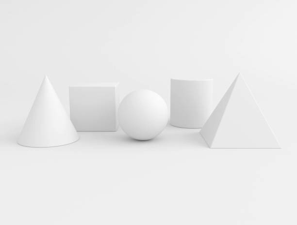 istock minimal abstract background 3d rendering abstract geometric shape group set pastel color 1080665564