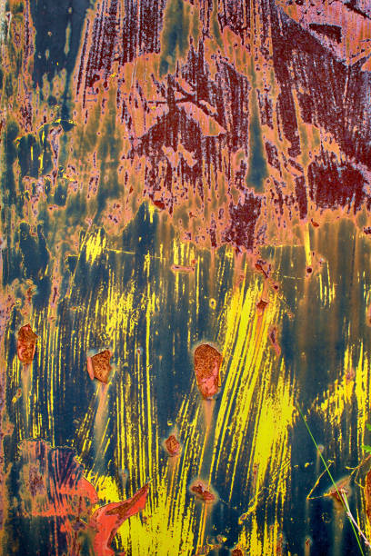 istock Colorful rusty metal background 1080665614