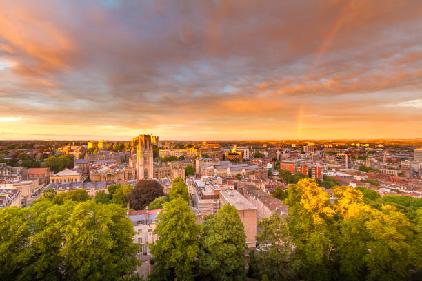 University of Bristol in the dusk