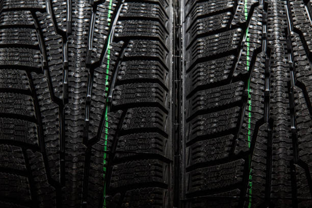 istock Snow tires closeup 1080673554