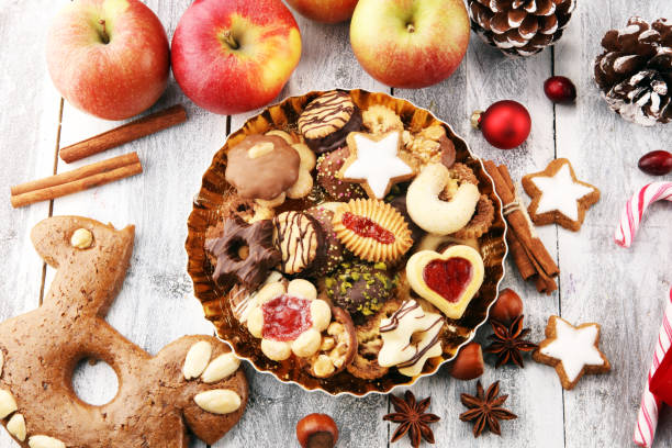 istock cookies, nuts and apples a christmas bakery concept 1080675672