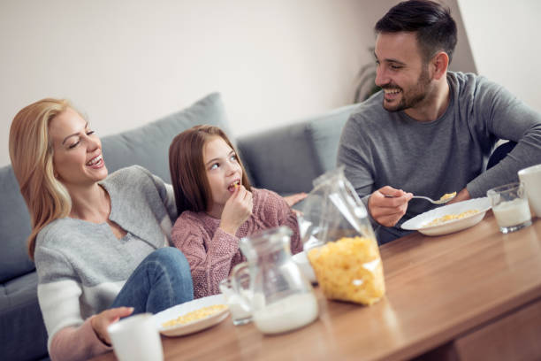 istock Family, eating and people concept 1080679600