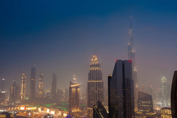 istock Dubai city at night 1080684626
