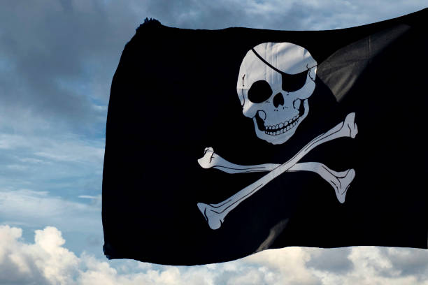 istock waving pirate flag jolly roger 1080685684