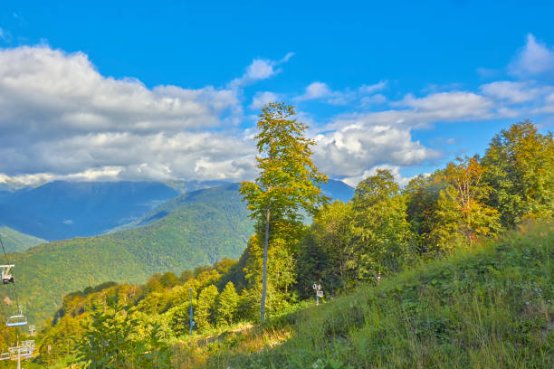 istock Journey through the Caucasus. Caucasus Mountains 1080691642
