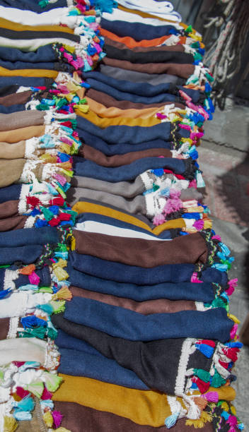 Examples of fabric of various color and type