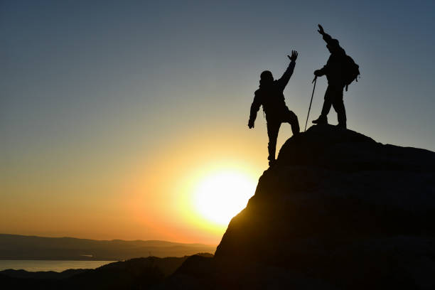 istock reconnaissance, sightseeing and peak success in the mountains 1080695554