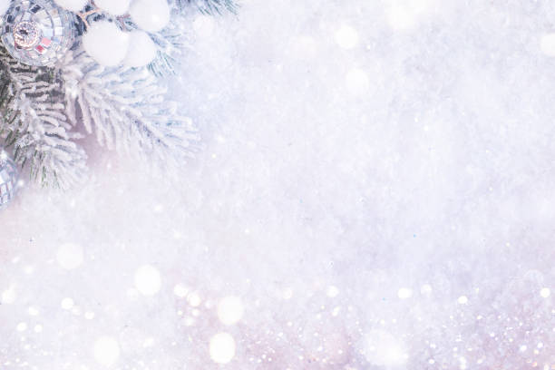 istock Holiday background with christmas tree 1080697814