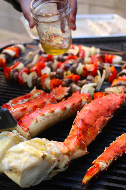 istock Seafood. Crab cooked and served on a dish 1080702500