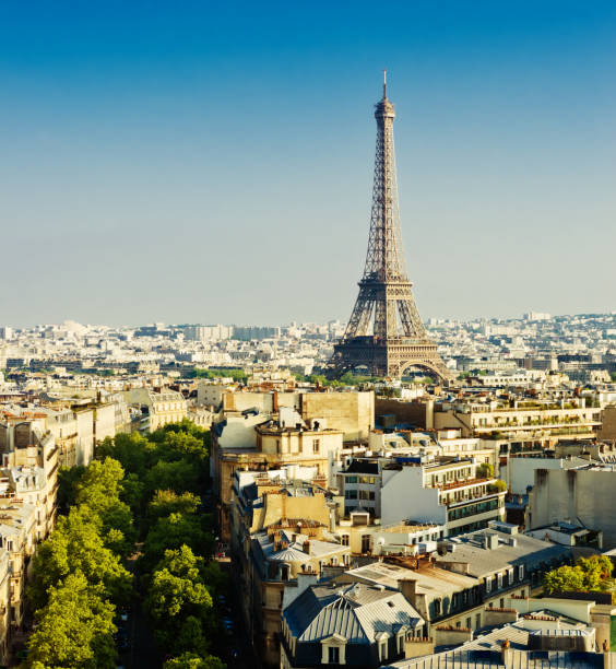 istock View on Paris at sunset, France 1080718932