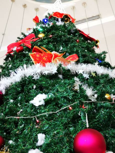 istock Christmas tree and New Year home decoration 1080722856