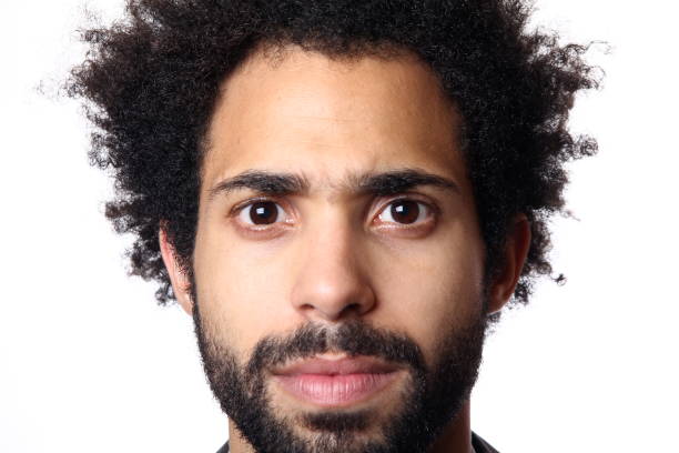 istock Beautiful hispanic man with facial expressions 1080729398