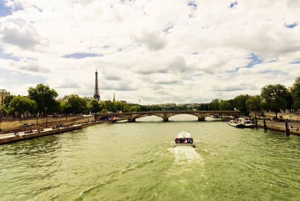 istock View of the Eiffel Tower and bridge 1080743578