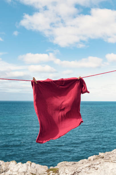 Clothes hanged
