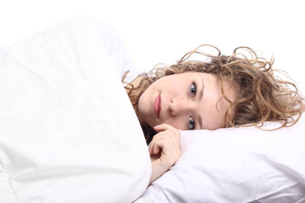 istock Beautiful woman in bed 1080750312