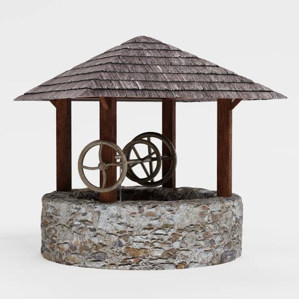istock Realistic 3D Render of Medieval Well 1080759026