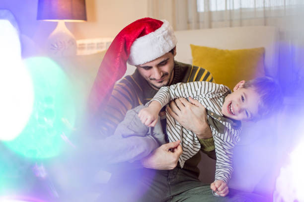 istock Christmas games with my father 1080763890