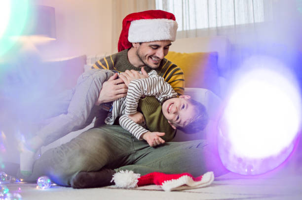 istock Christmas games with my father 1080764410